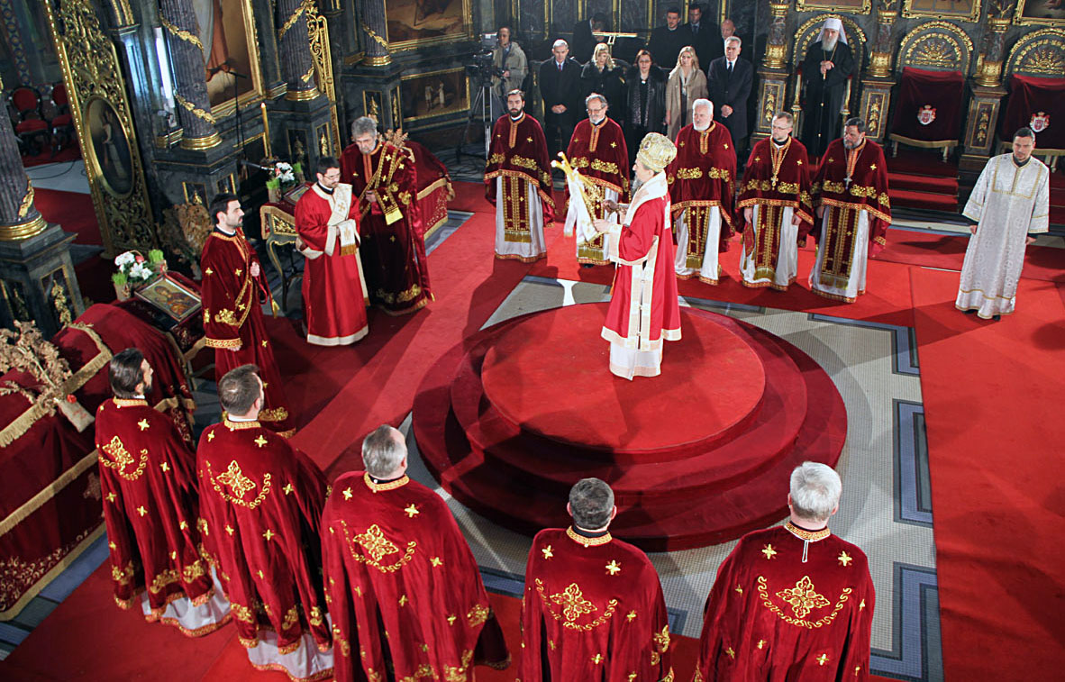 Божићна Литургија у Саборној цркви